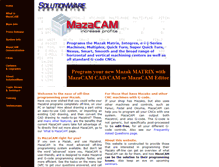 Tablet Screenshot of mazacam.com